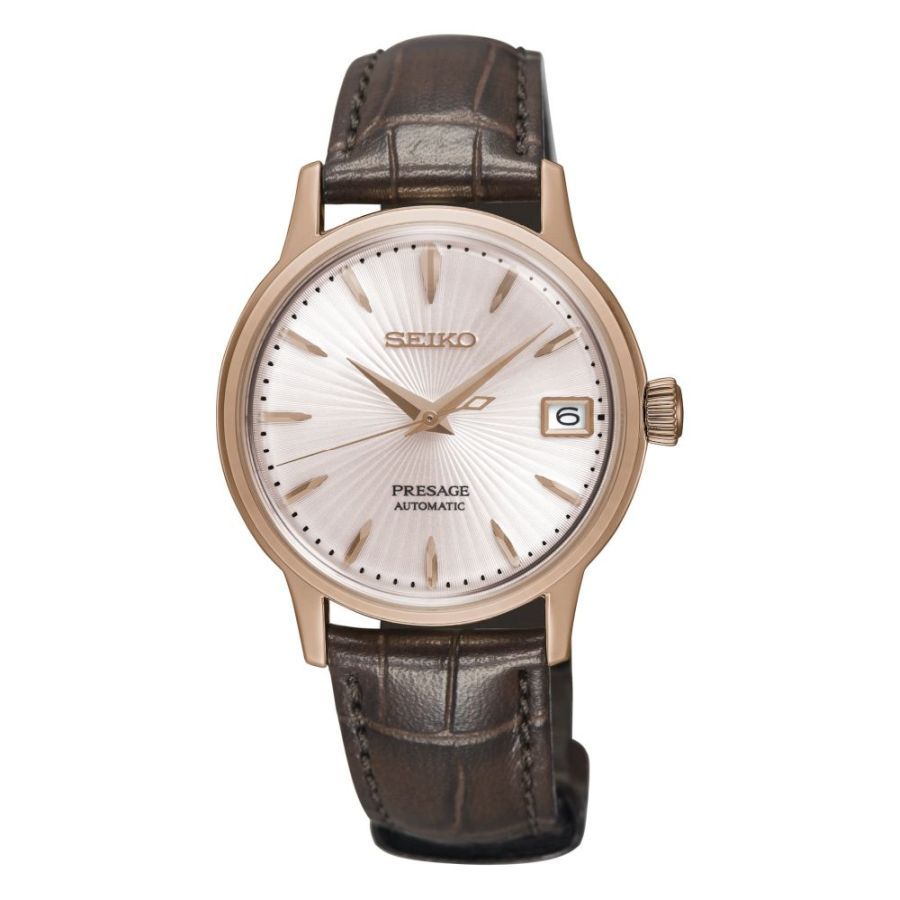 Seiko-Presage Cocktail Series 'Bellini'-Dipples Jewellers