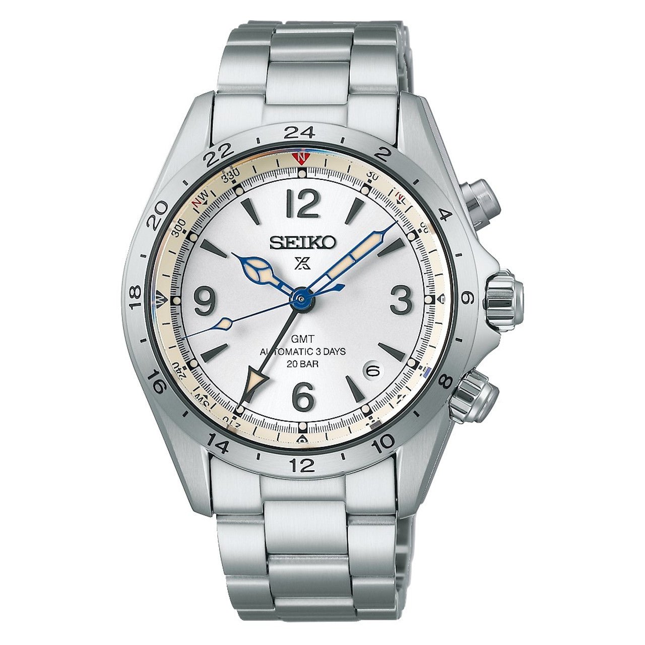 Seiko-Prospex Alpinist GMT 'Laurel' 110th Anniversary-Dipples Jewellers