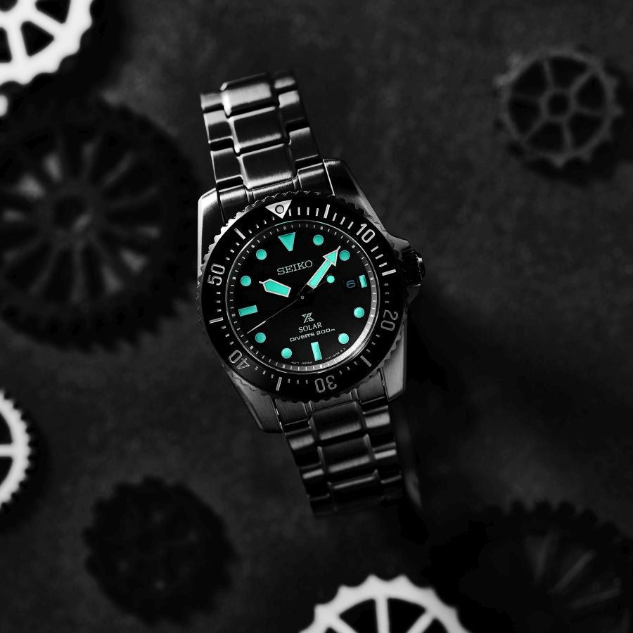 Seiko-Prospex 'Black Series' Solar-Dipples Jewellers