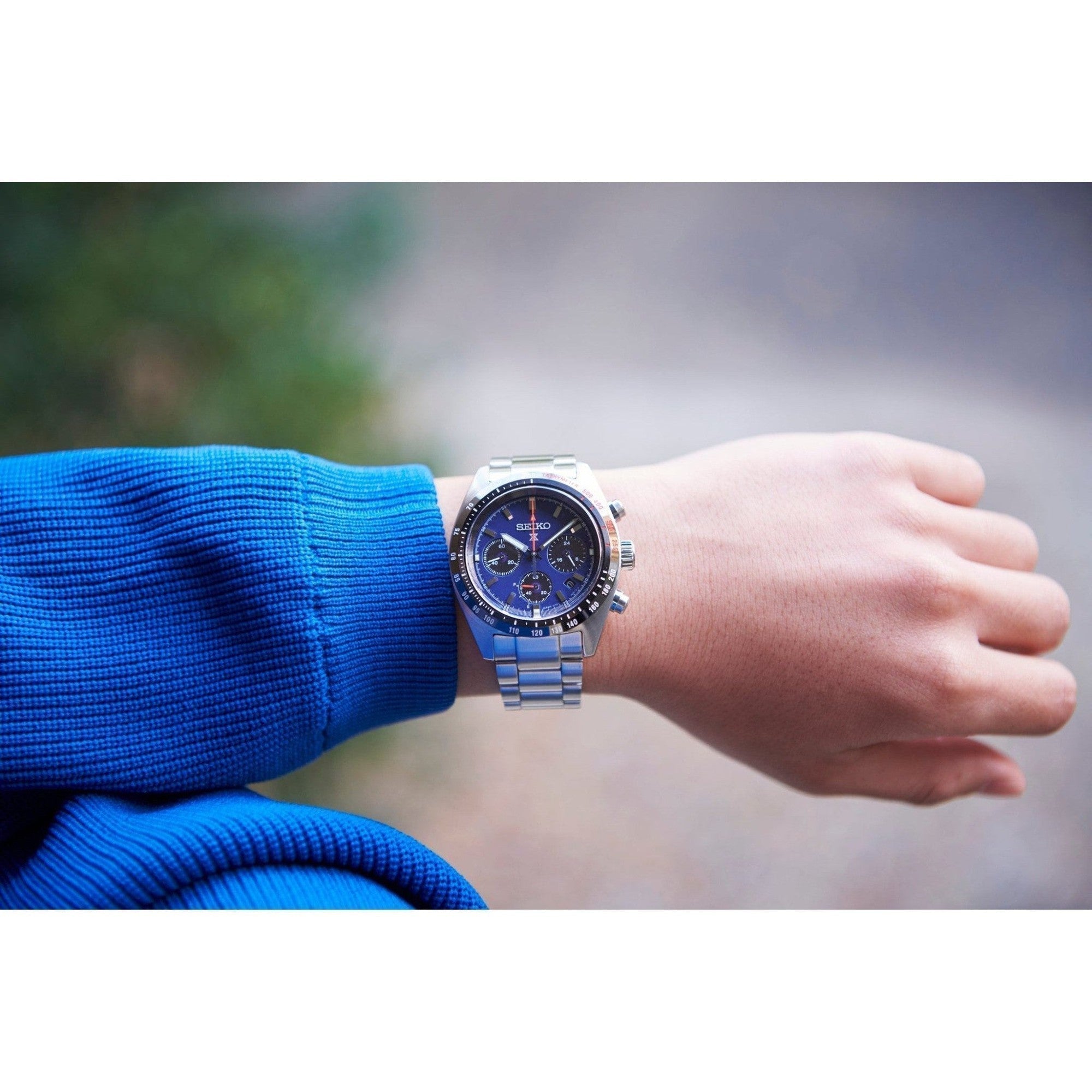 Seiko-Prospex Speedtimer 1969 Re-Creation Solar-Dipples Jewellers