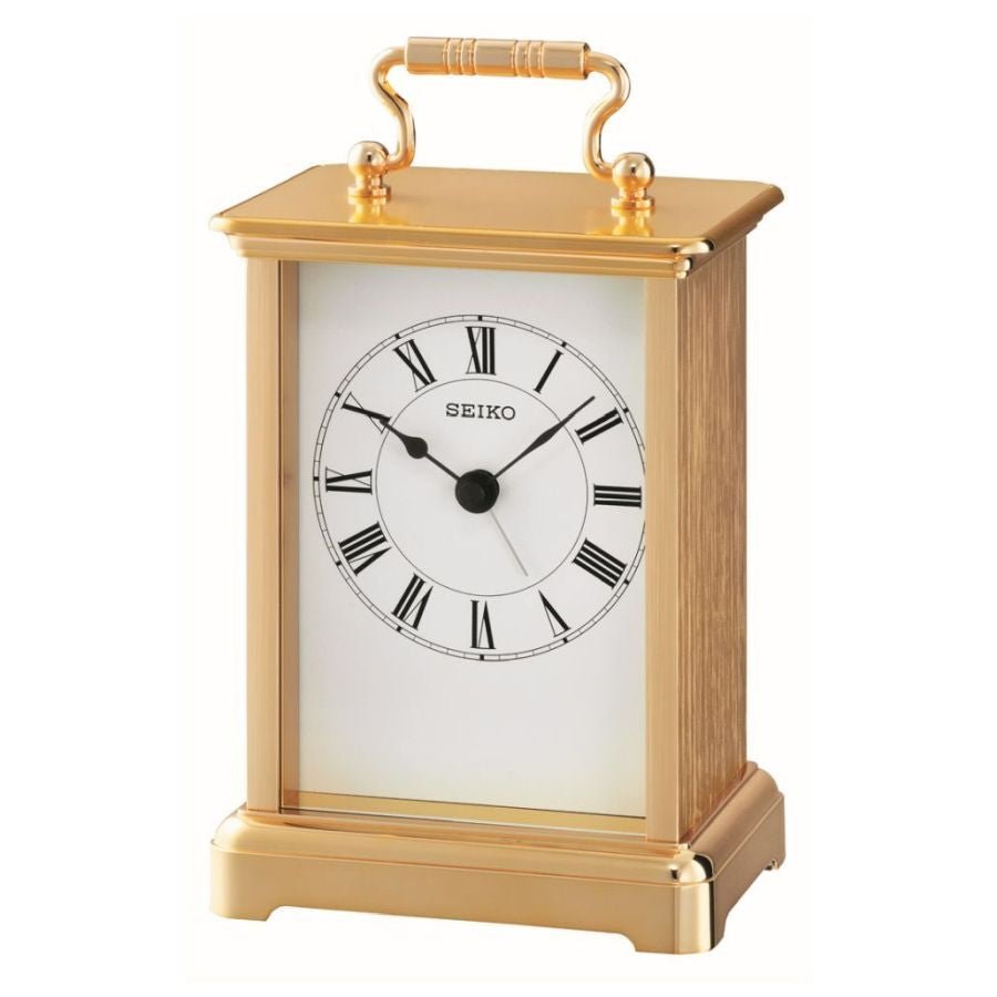 Seiko-Quartz Carriage Clock-Dipples Jewellers