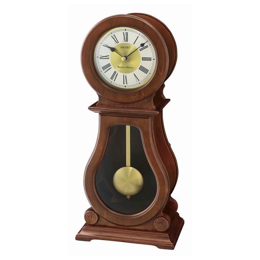 Seiko-Two-Chime Pendulum Quartz Clock-Dipples Jewellers