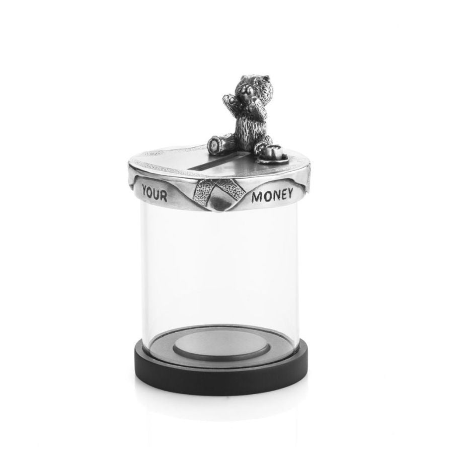 Selangor-Pewter Watch Money Grow Coin Box-Dipples Jewellers