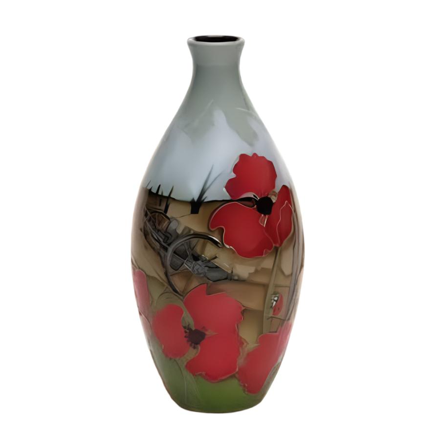 W Moorcroft-Lest We Forget Vase-Dipples Jewellers