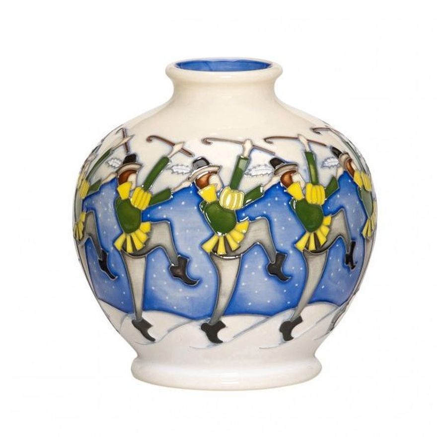 W Moorcroft-Ten Lords A Leaping Vase-Dipples Jewellers