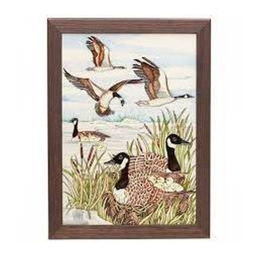 W Moorcroft-The Gathering Plaque-Dipples Jewellers