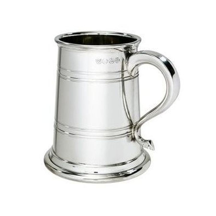 Wentworth-Pewter 1-Pint Heeley Lined Tankard-Dipples Jewellers