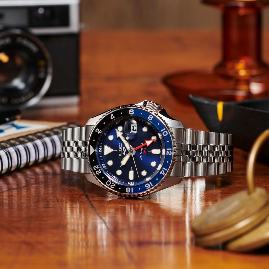 Seiko 5 'Blueberry' GMT