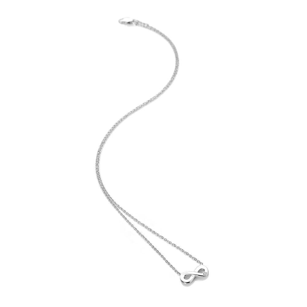 HD Silver Amulets Infinity Pendant + 16'-18' ext chain
