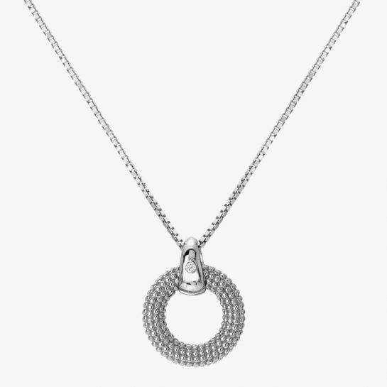 HD Silver Forever Pendant and Chain