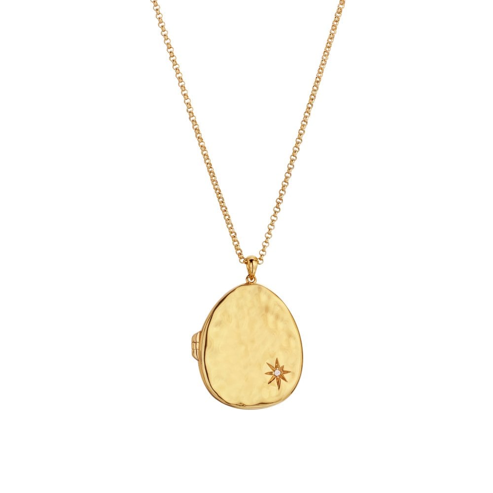 Jac Jossa Hope Octagon Pendant & Chain