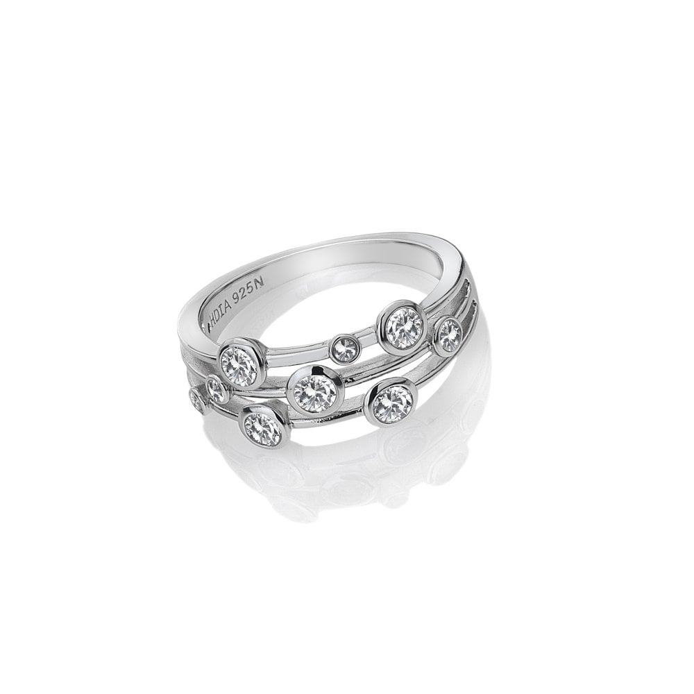 HD Silv Tender Statement White Topaz Ring