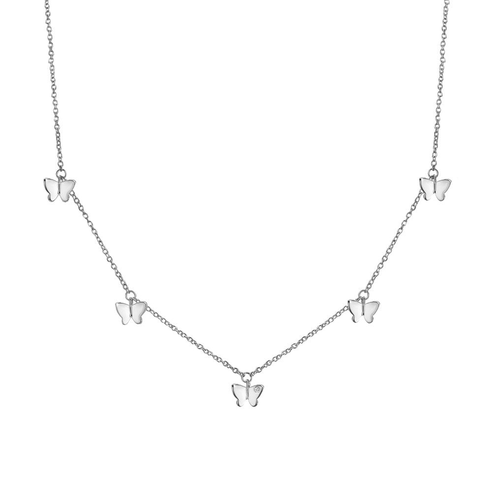 Hot Diamonds Flutter Necklace