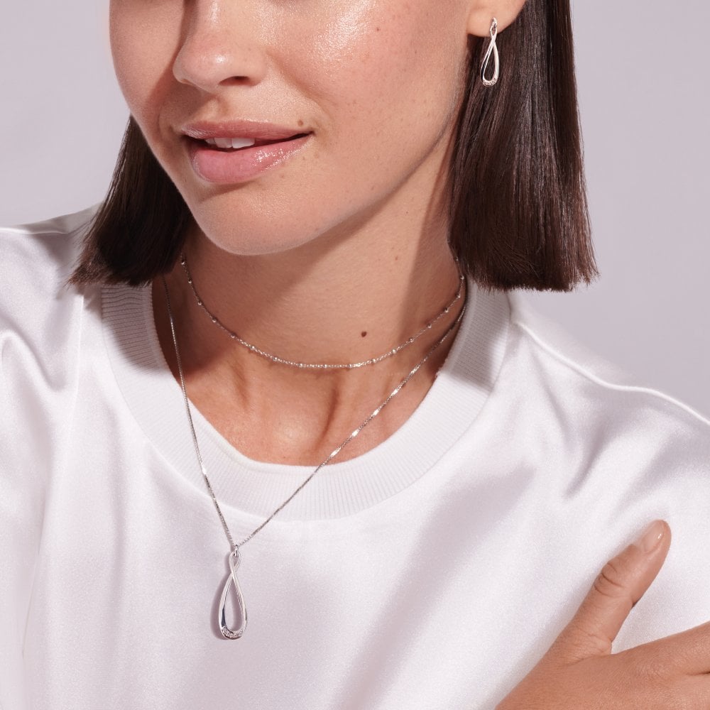 Silver Eternal Earrings