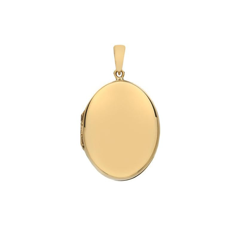 9ct Gold Family Photo Locket Pendant
