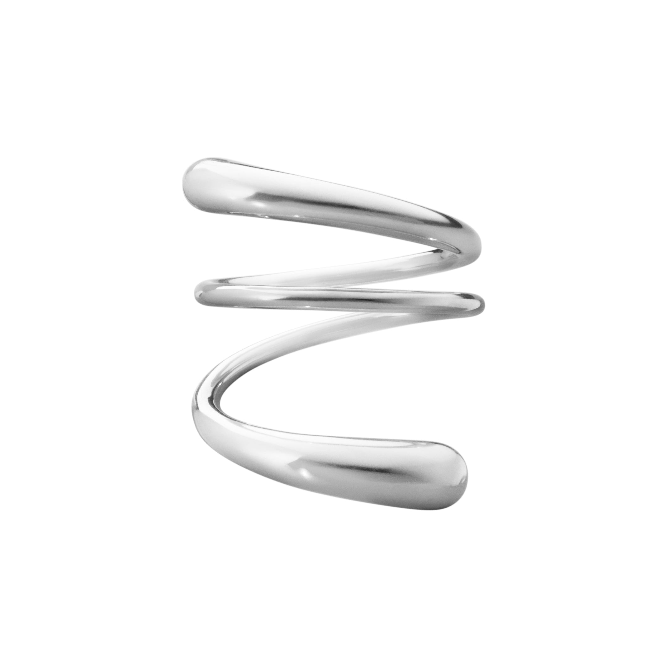 Silver Mercy Twist Ring