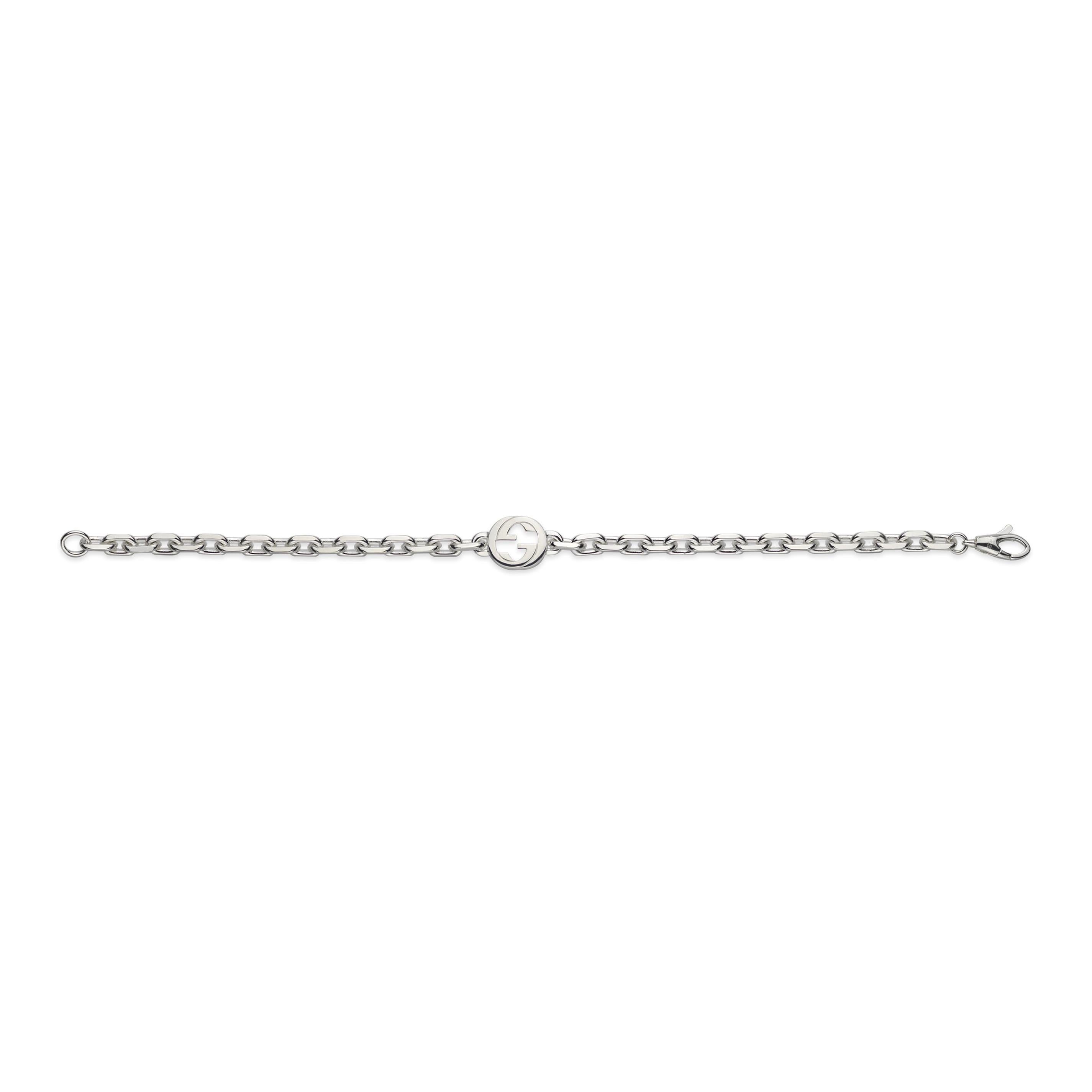 INTERLOCKING BRACELET - STERLING SILVER