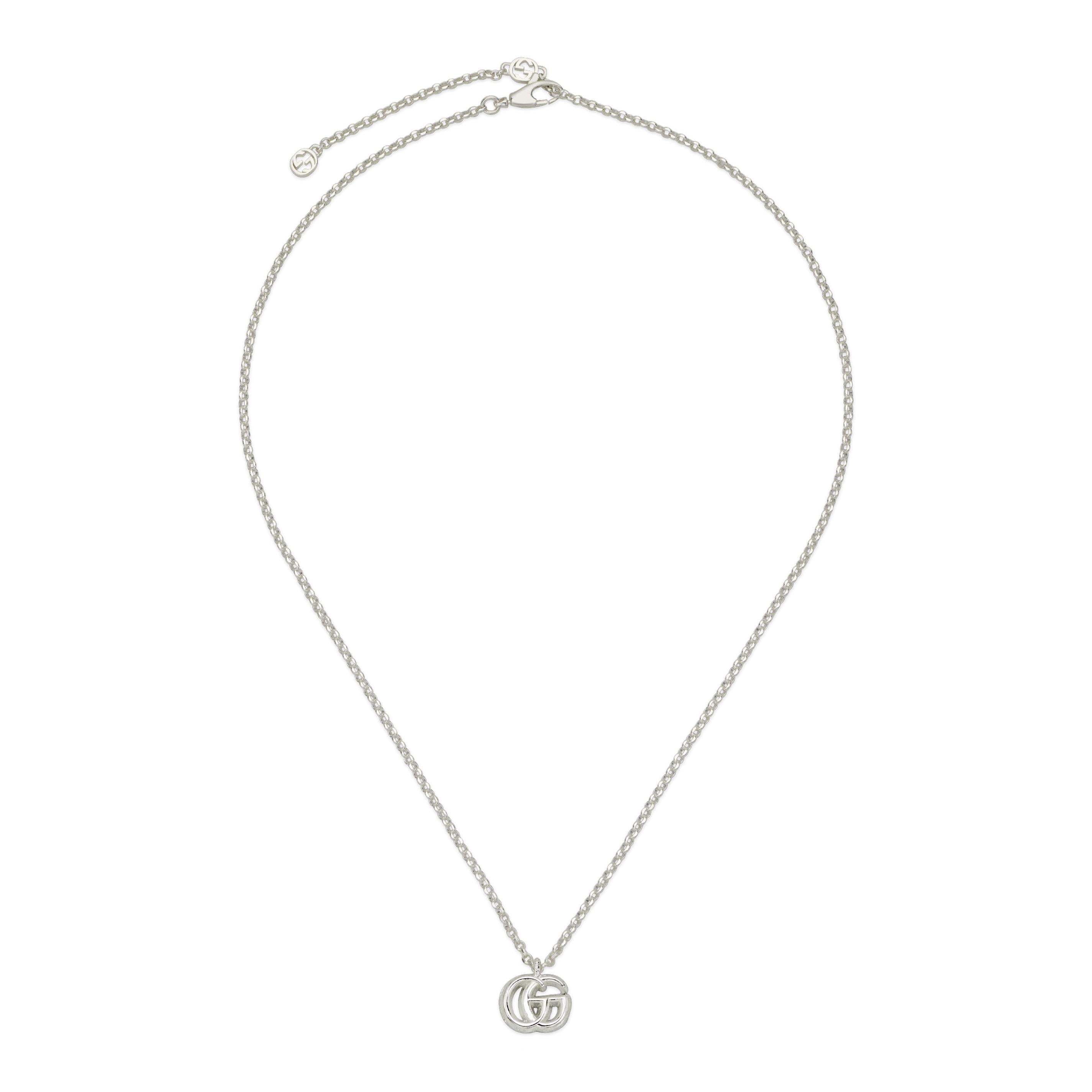 GG MARMONT NECKLACE - STERLING SILVER