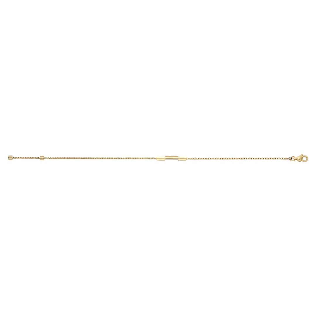 LINK TO LOVE BRACELET WITH 'GUCCI' BAR