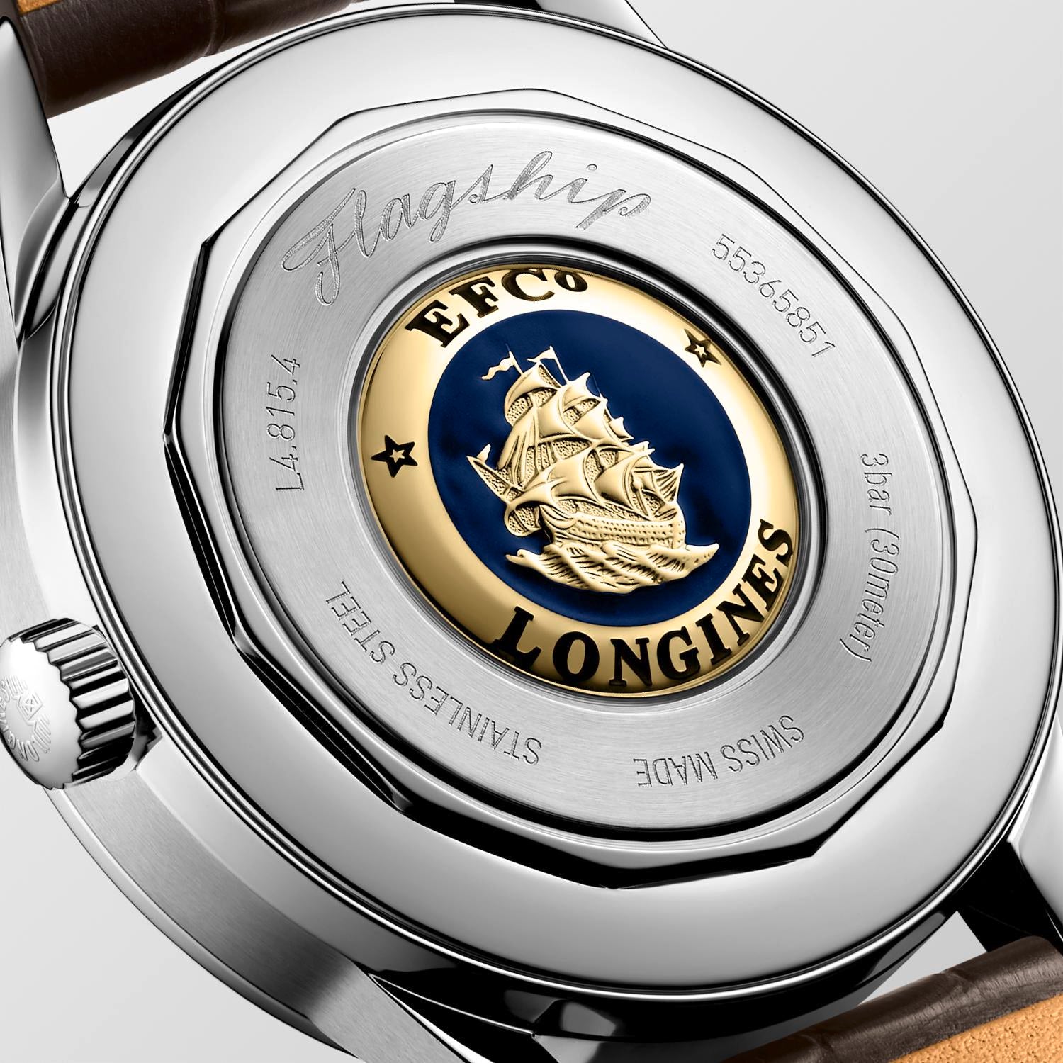SS Flagship Heritage Bronze Moonphase strap