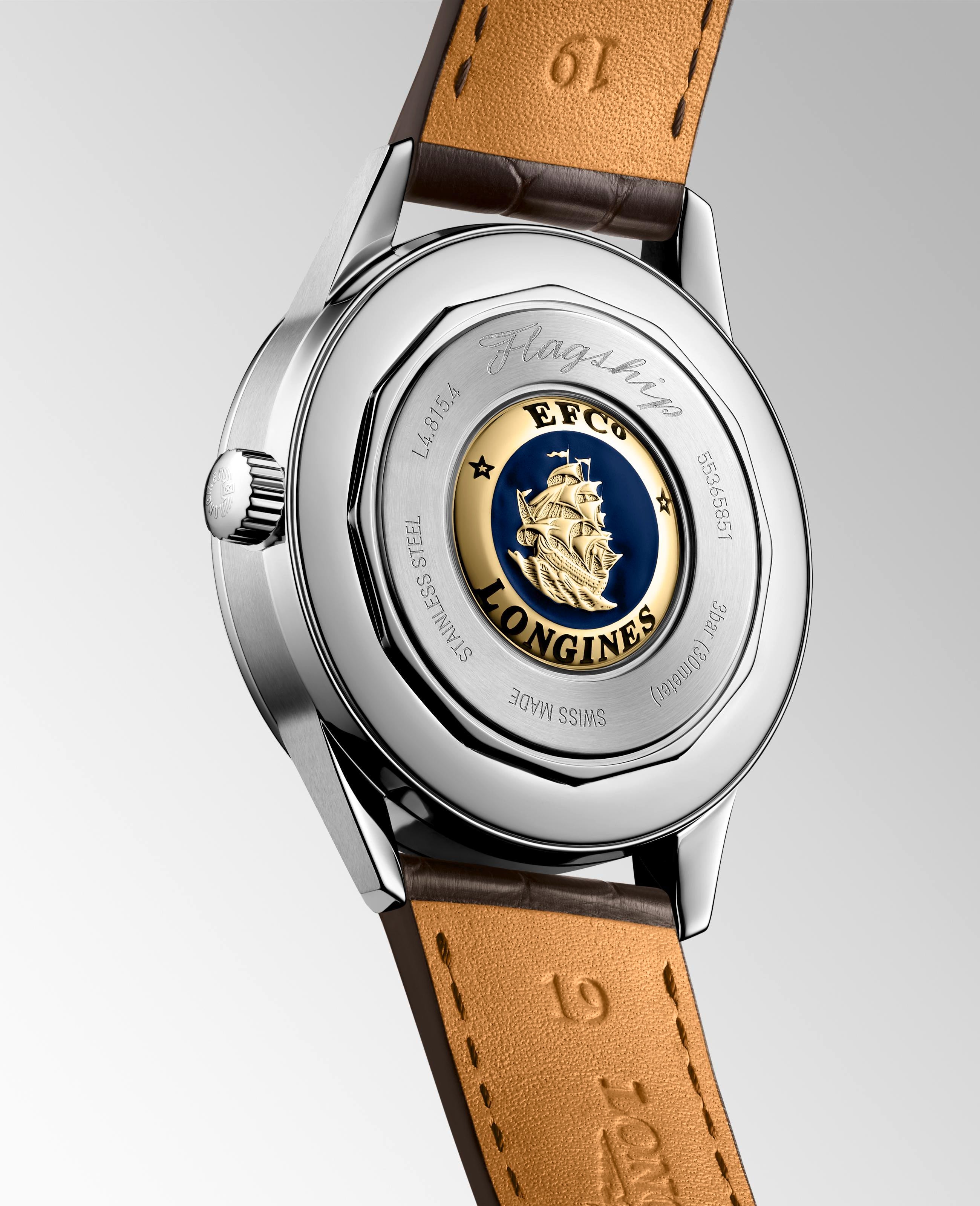 SS Flagship Heritage Bronze Moonphase strap