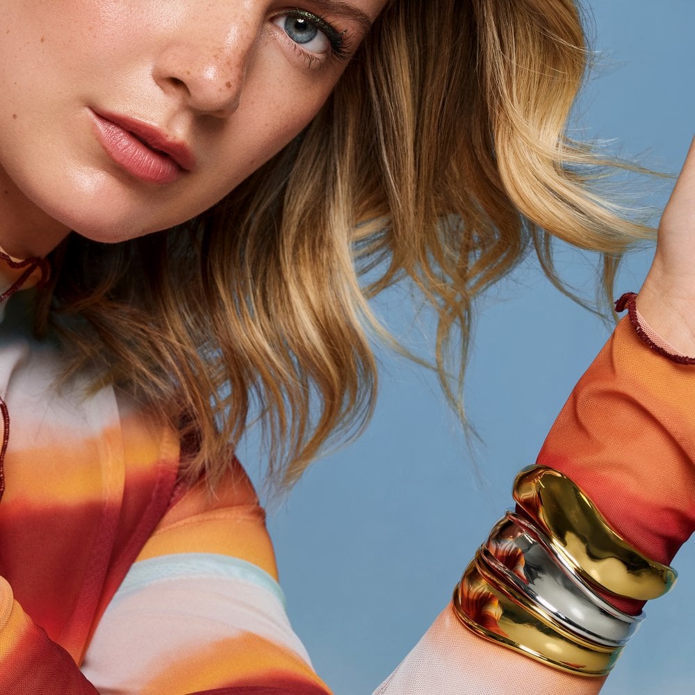 HD X TG Bangle - Yellow Gold Plate