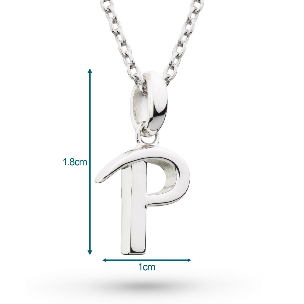 Signature Skript Capital P Initial Necklace