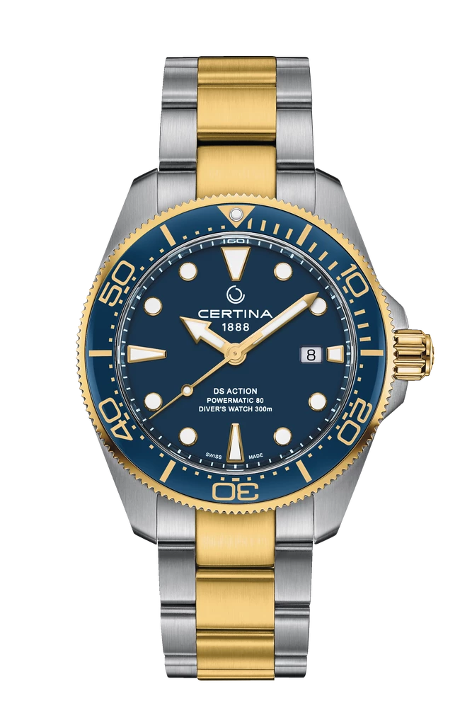 DS Action Blue Dial/Bzel SS&PVD Auto BLT