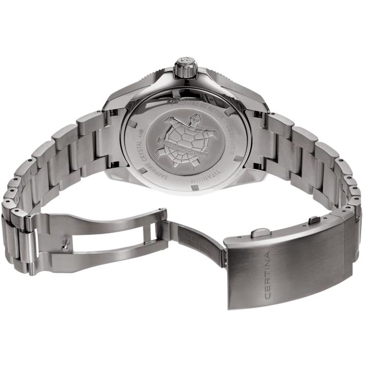 DS Action Ti Blk dail bracelet watch