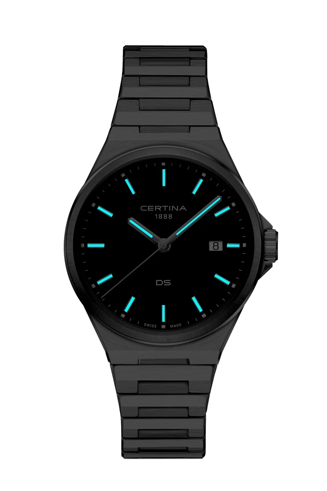 DS-7 Grn dial and bzel SS blt wtch