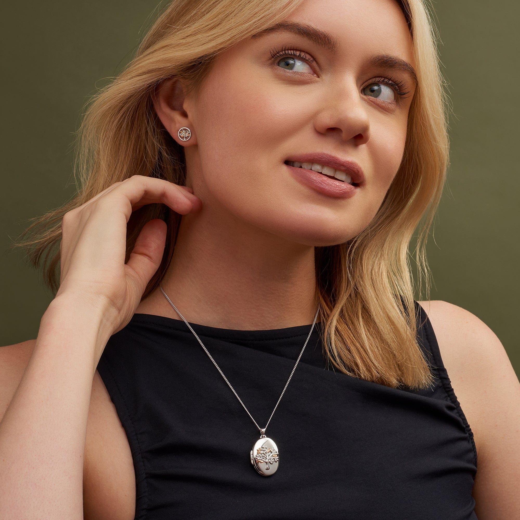 Clogau Tree of Life sterling silver locket