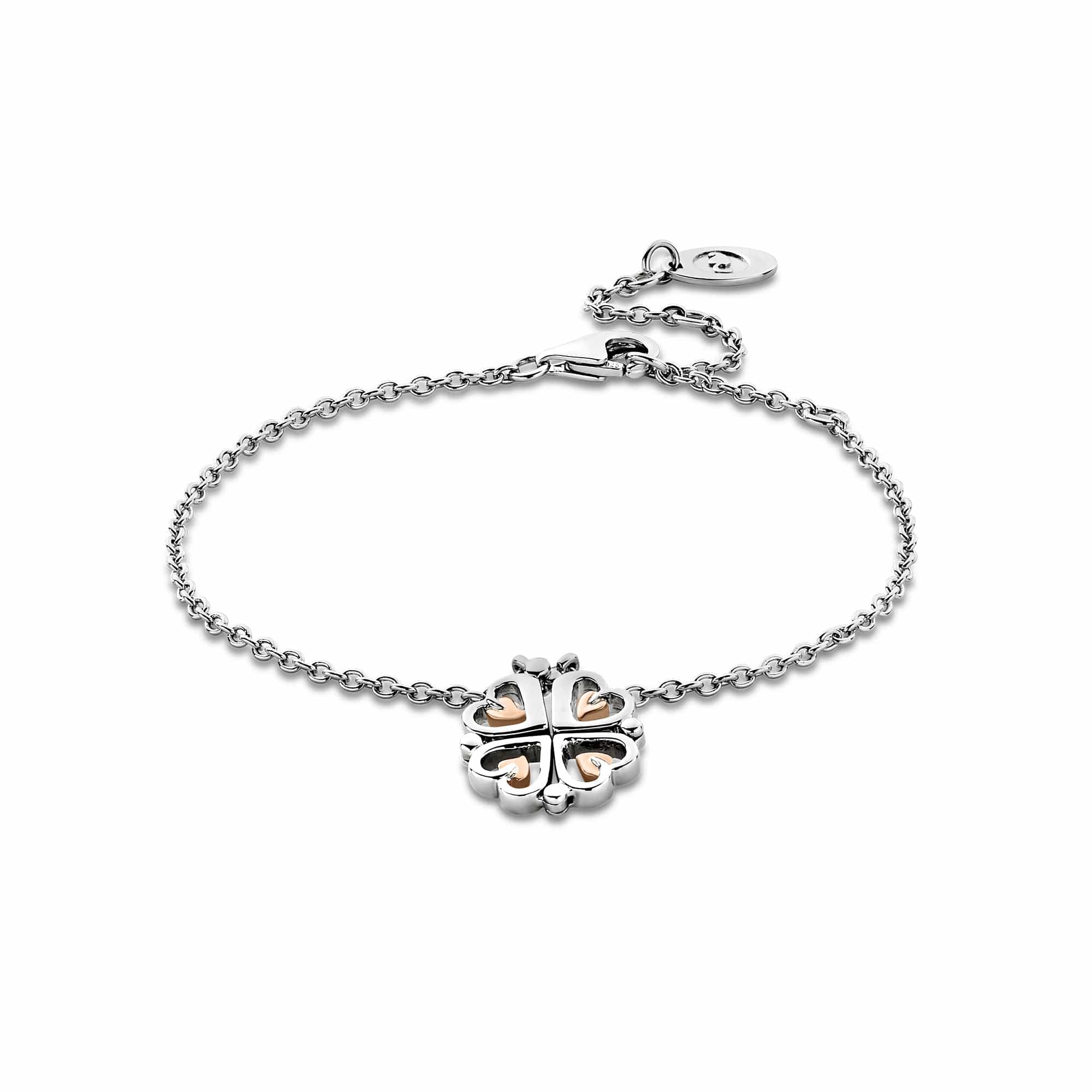Clogau Tree of Lofe multi-heart sterling silver bracelet