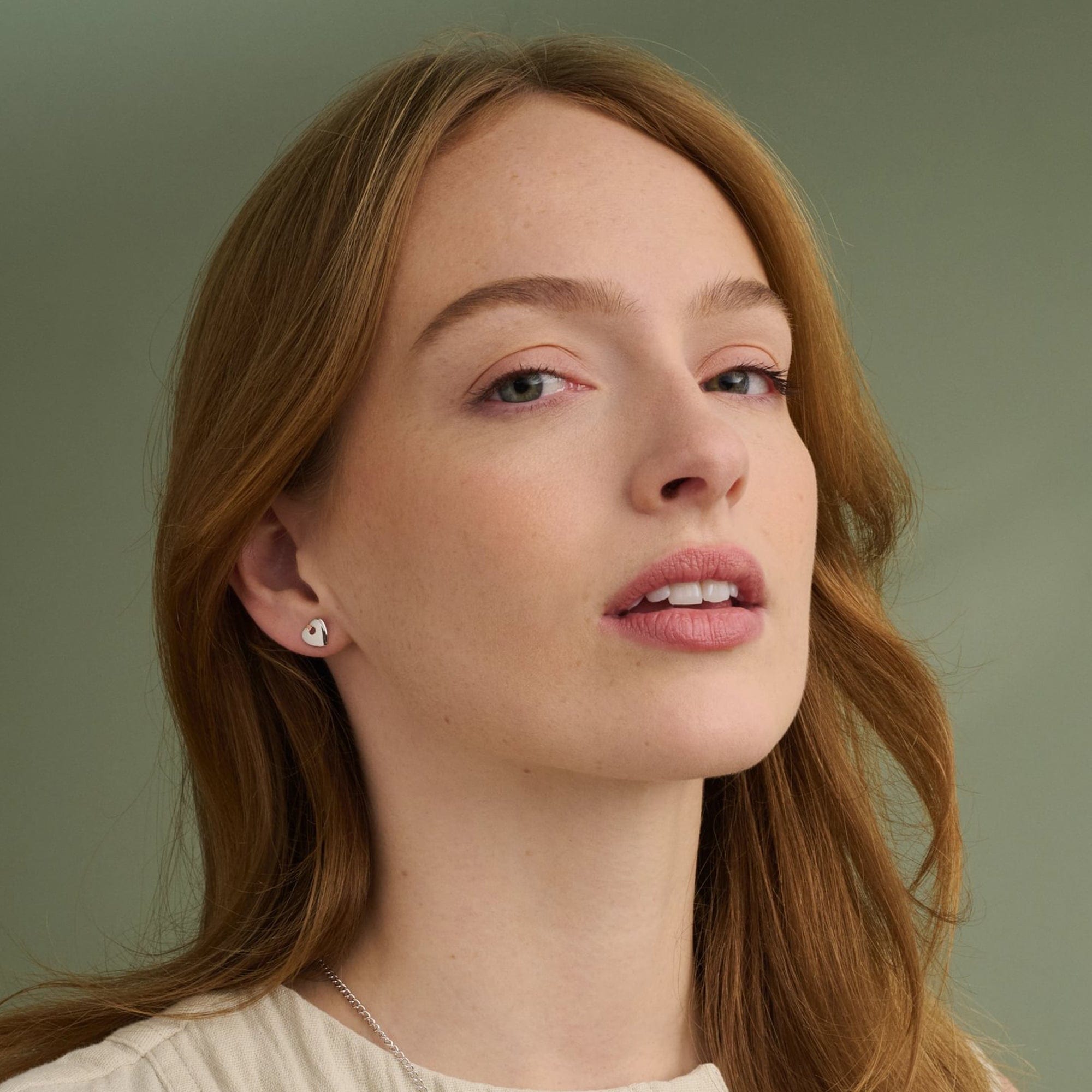 Clogau Cariad Sterling Silver Stud Earrings