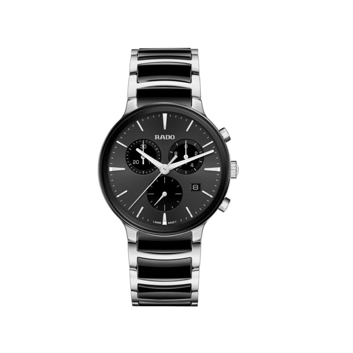 Rado Centrix Chronograph quartz watch.
