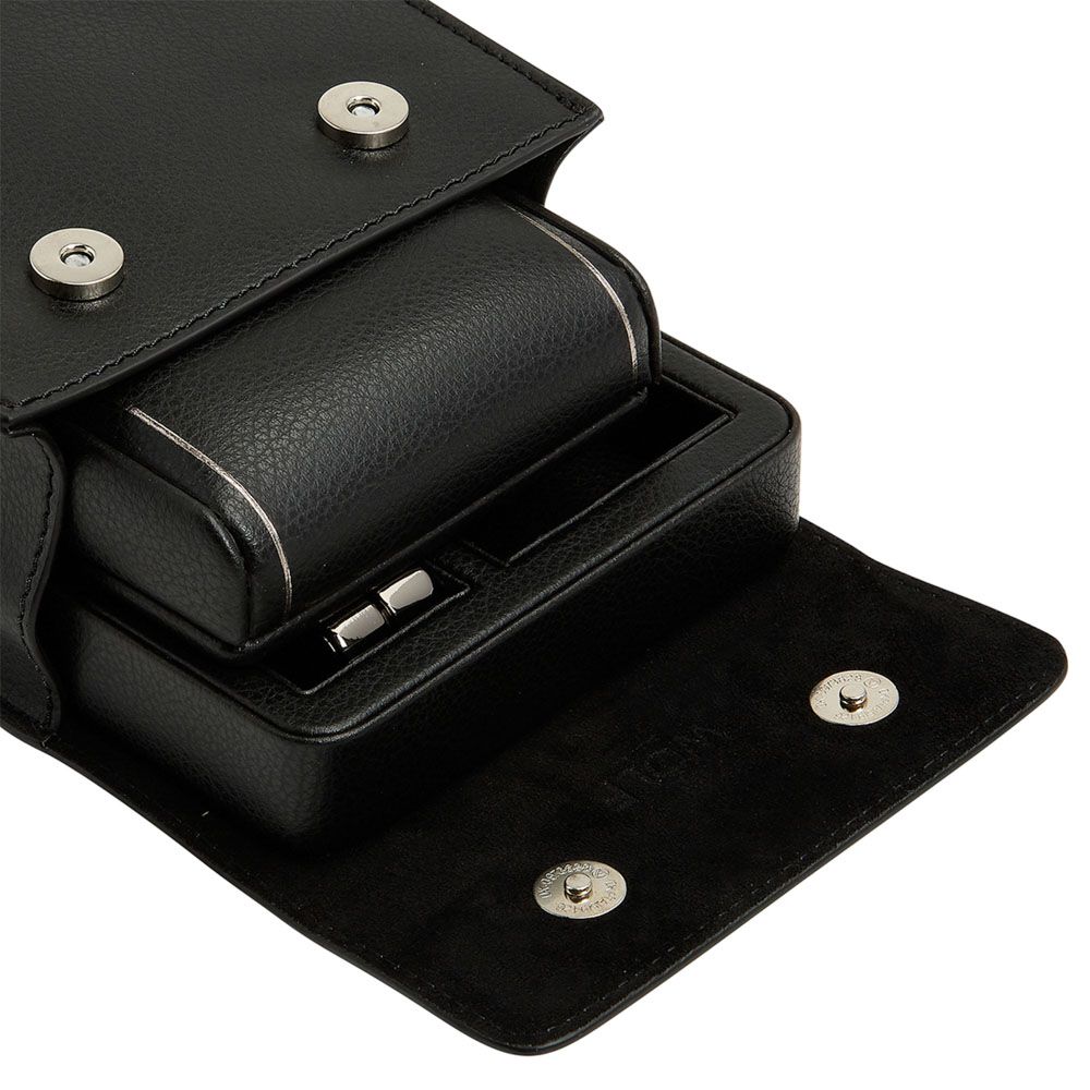 Wolf 1834- British Racing Single Travel Watch Stand- Black