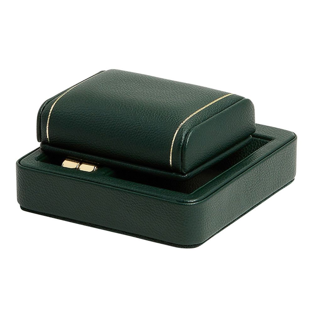 Wolf 1834- British Racing Single Travel Watch Stand- Green
