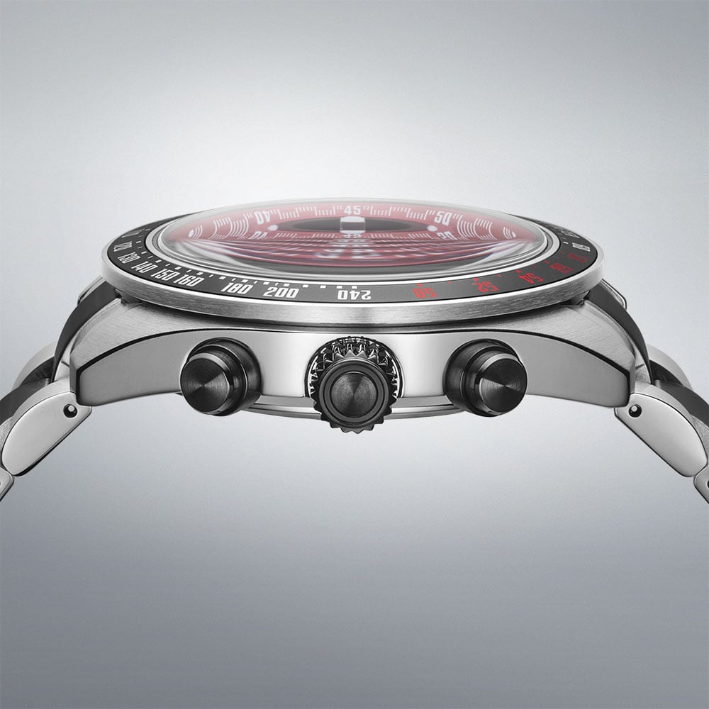 Seiko Prospex Solar Speedtimer X Datsun Fairlady Z Limited Edition Chronograph Watch.  Black Dial, B