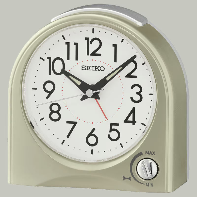 Timeless Gold Effect Luminous Bell Alarm Clock