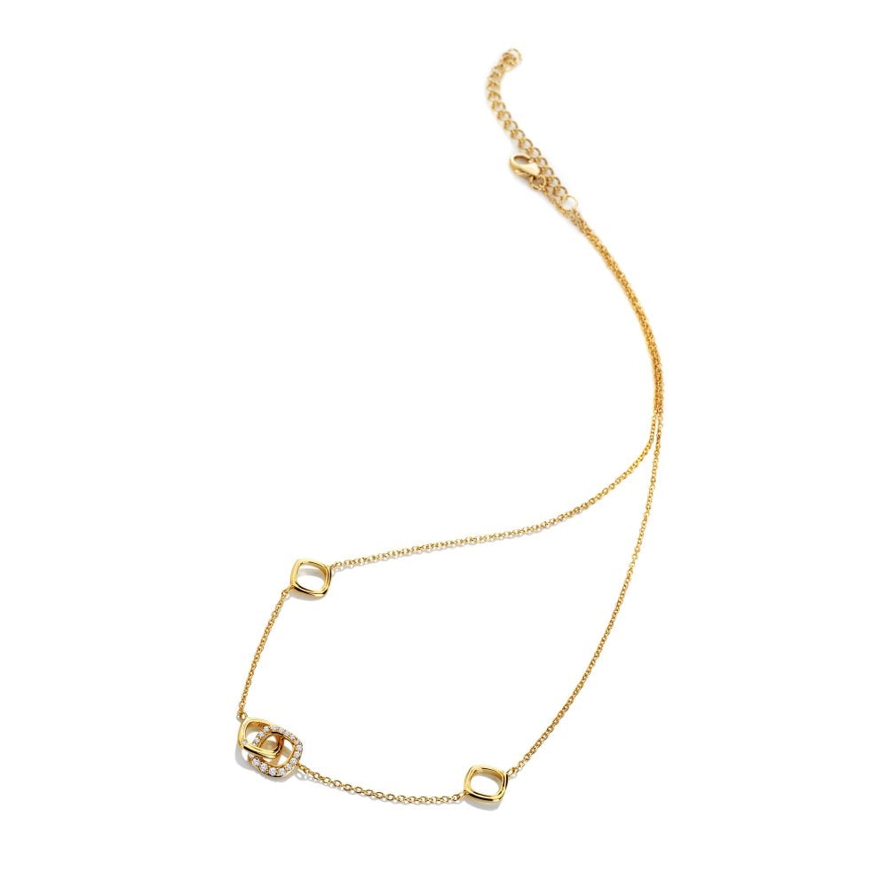 Hot Diamonds x Golden Edit Connected Necklace