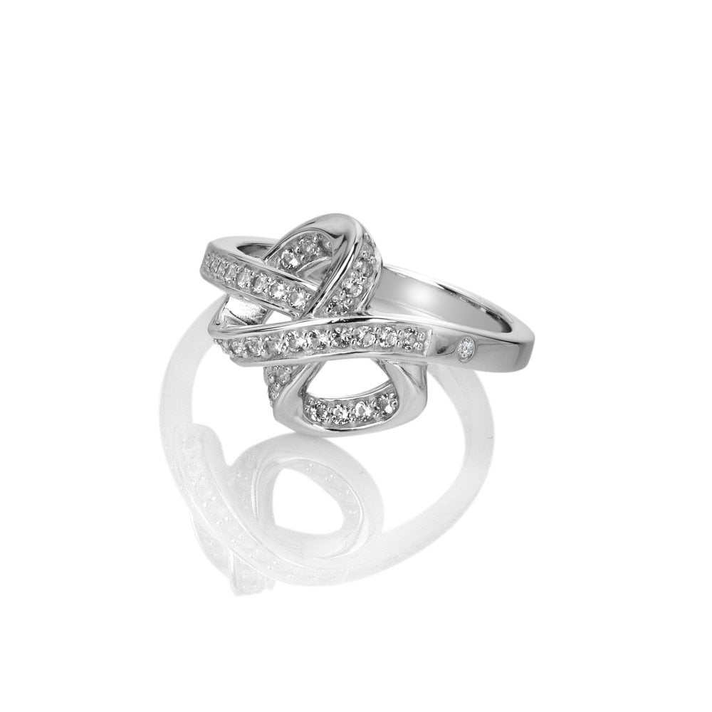 Hot Diamonds Silver Aurora Ring