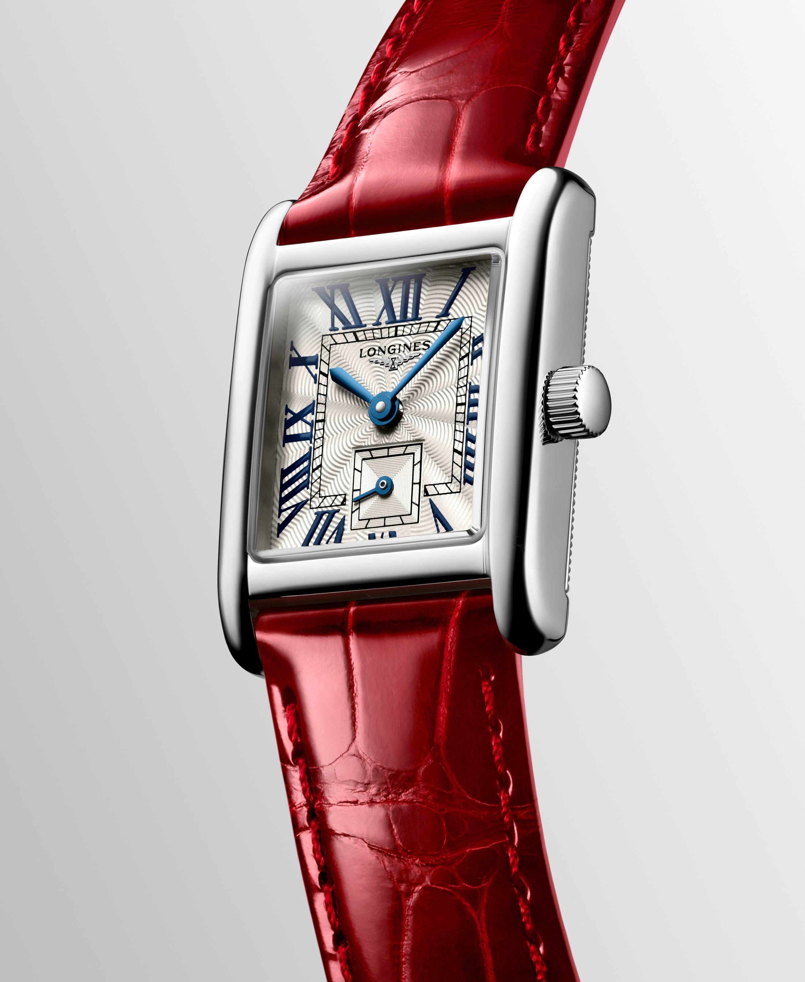 Mini Dolce Vita white Dial Red strp Qtz Watch