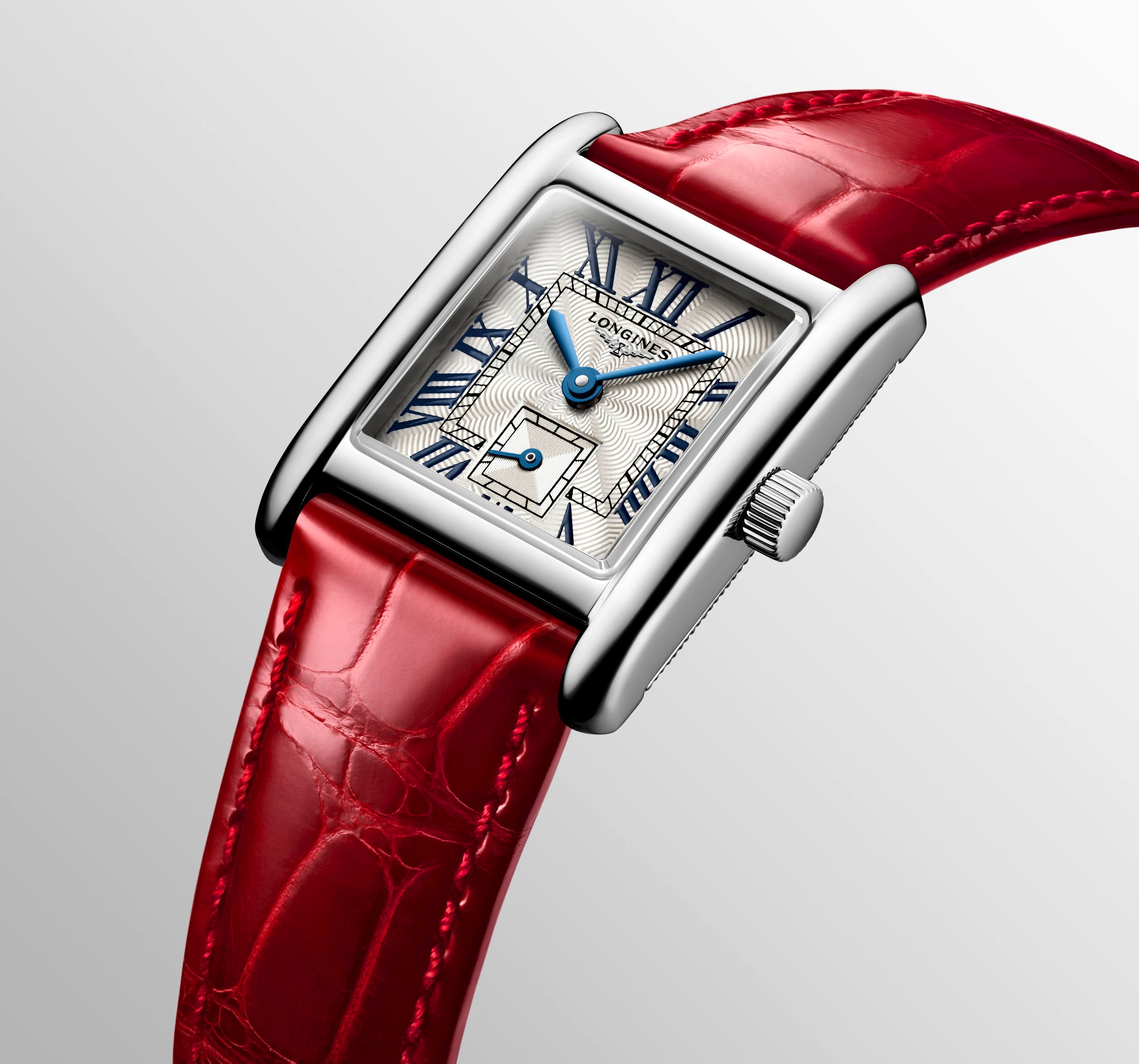 Mini Dolce Vita white Dial Red strp Qtz Watch
