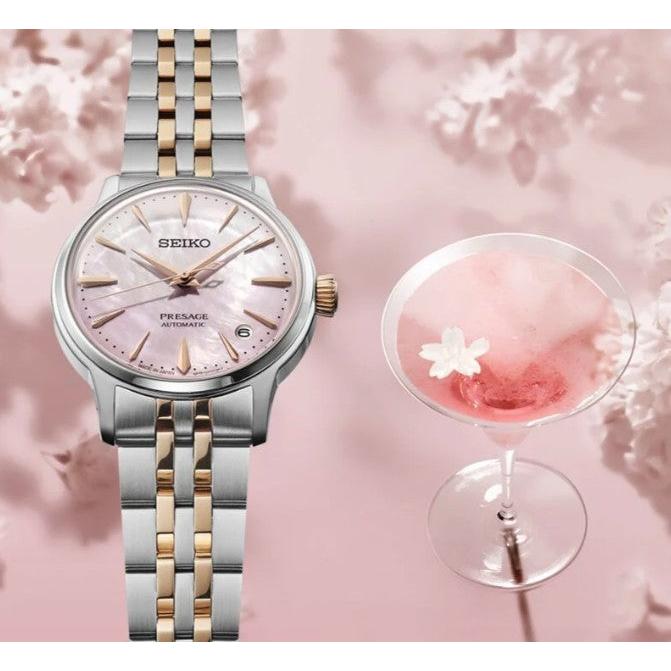 Seiko Presage Springtime Cocktail Time Limited Edition Automatic Watch.