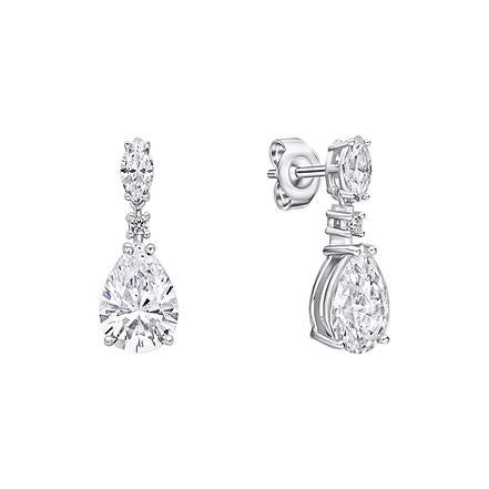 Teardrop and Marquise Drop Earrings