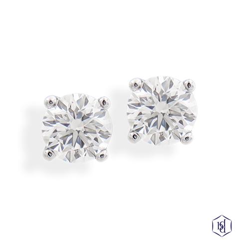 Platinum Windsor Classic Earring Range.