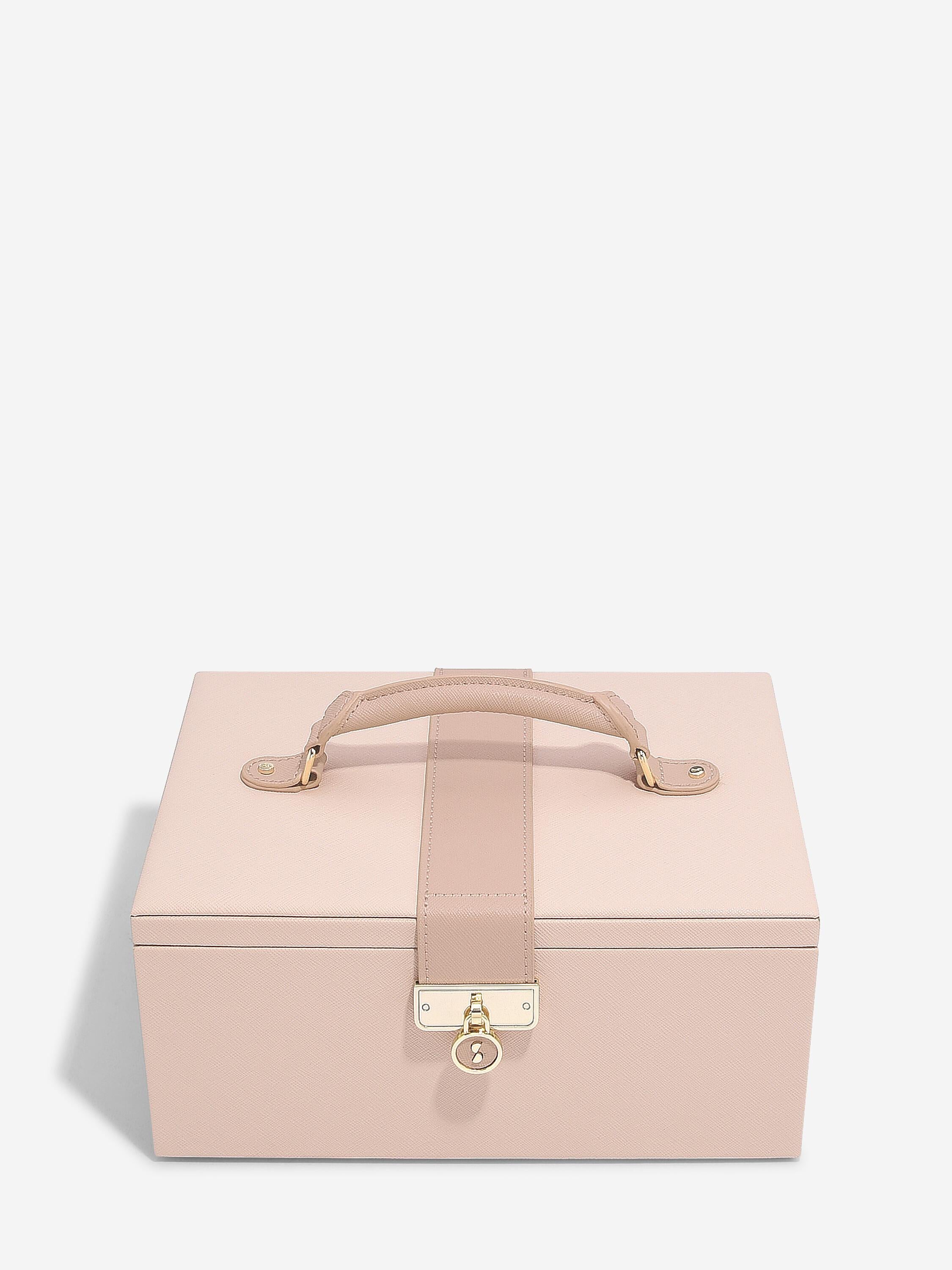 Stackers- Luxury Classic Jewellery Box in Blush Pink