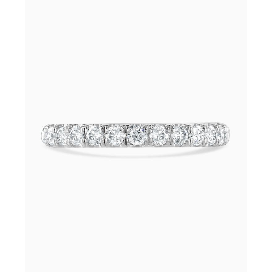 Platinum 13 clw diam et ring