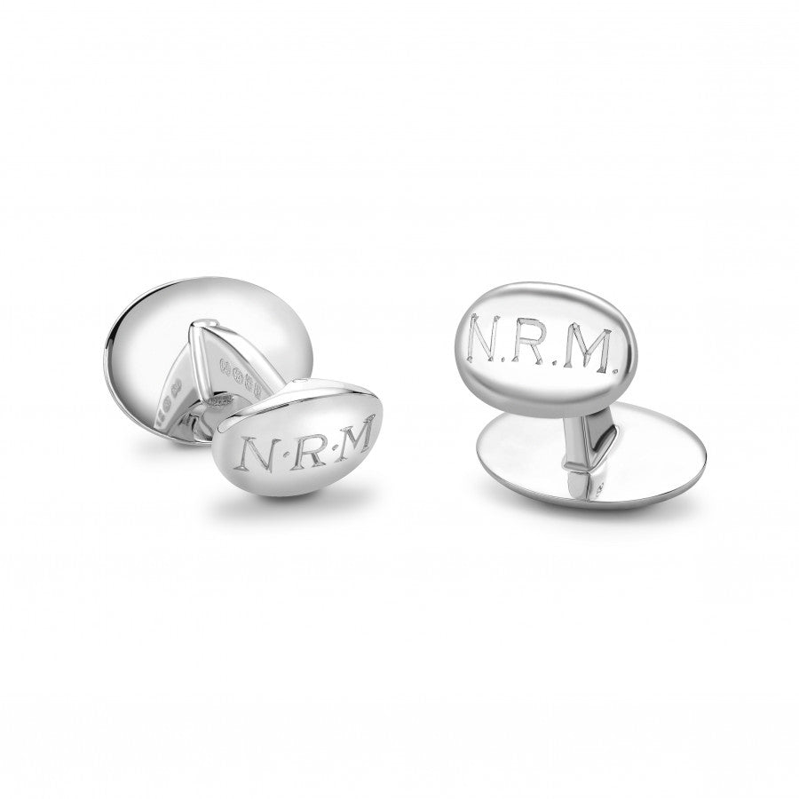 Sterling Silver Yacht Cufflinks