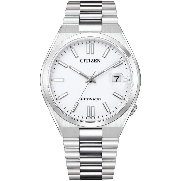 "Tsuyosa" Automatic Stainless steel bracelet watch - white dial