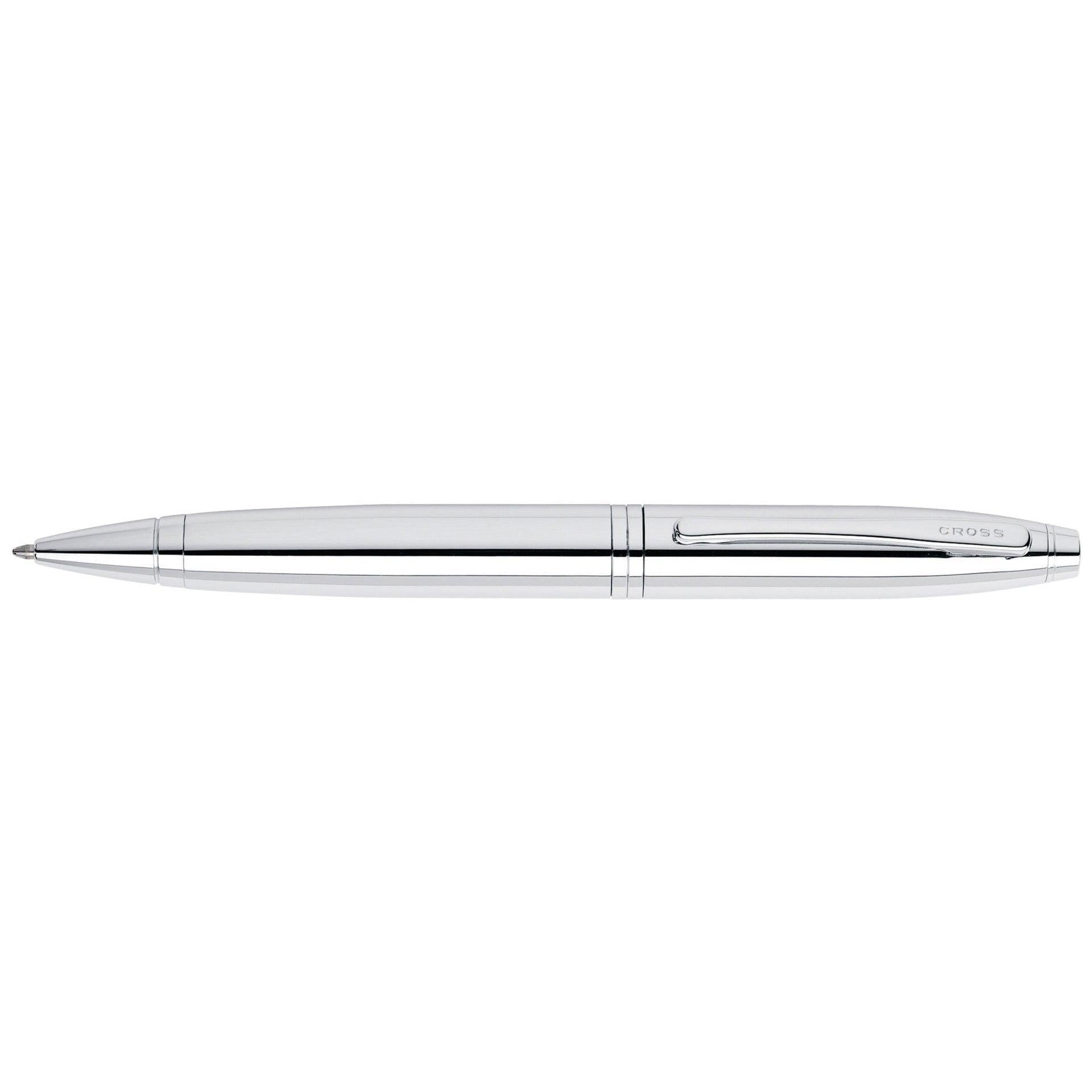 Calais Polished Chrome Ballpoint Pen